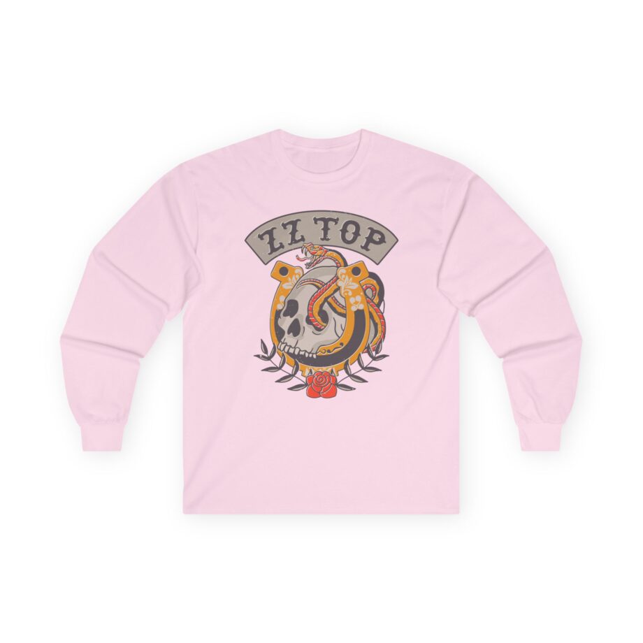 ZZ Top Skull Unisex Ultra Cotton Long Sleeve Tee