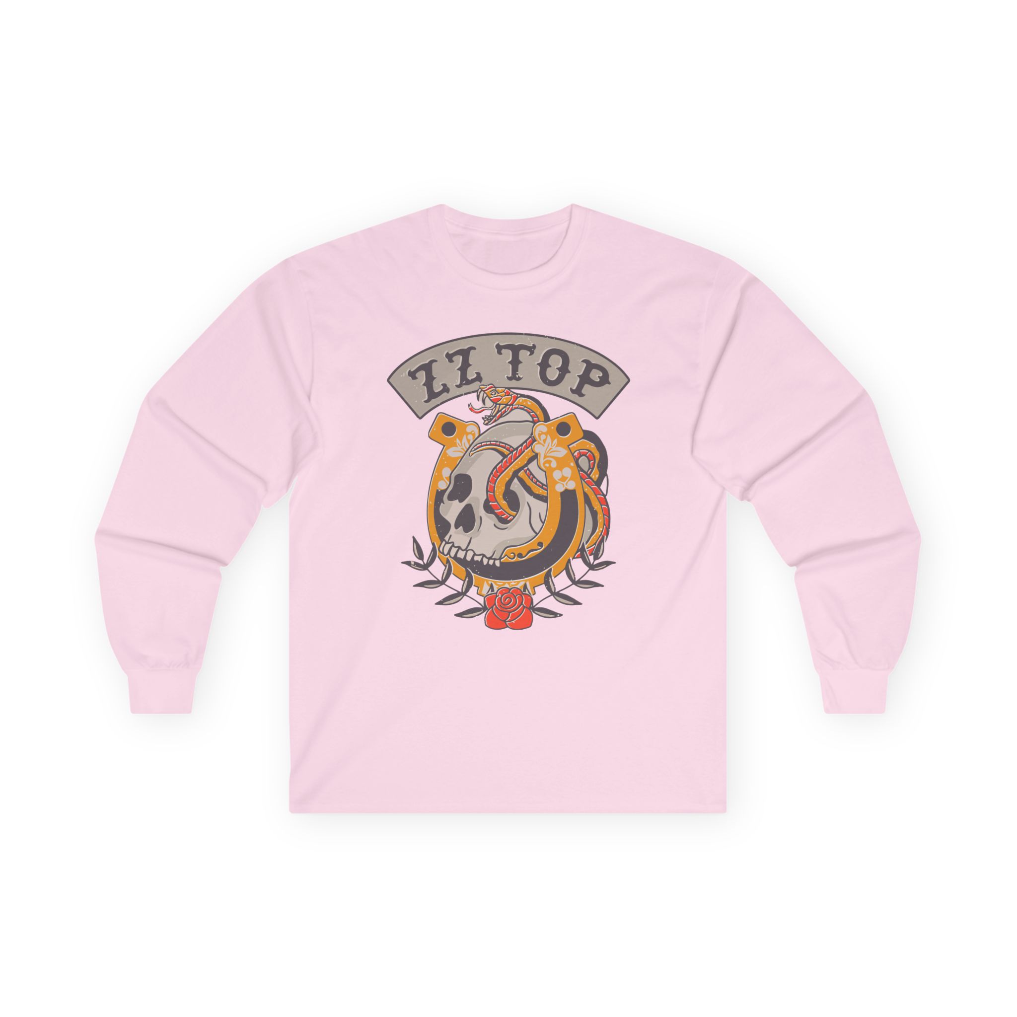 ZZ Top Skull Unisex Ultra Cotton Long Sleeve Tee
