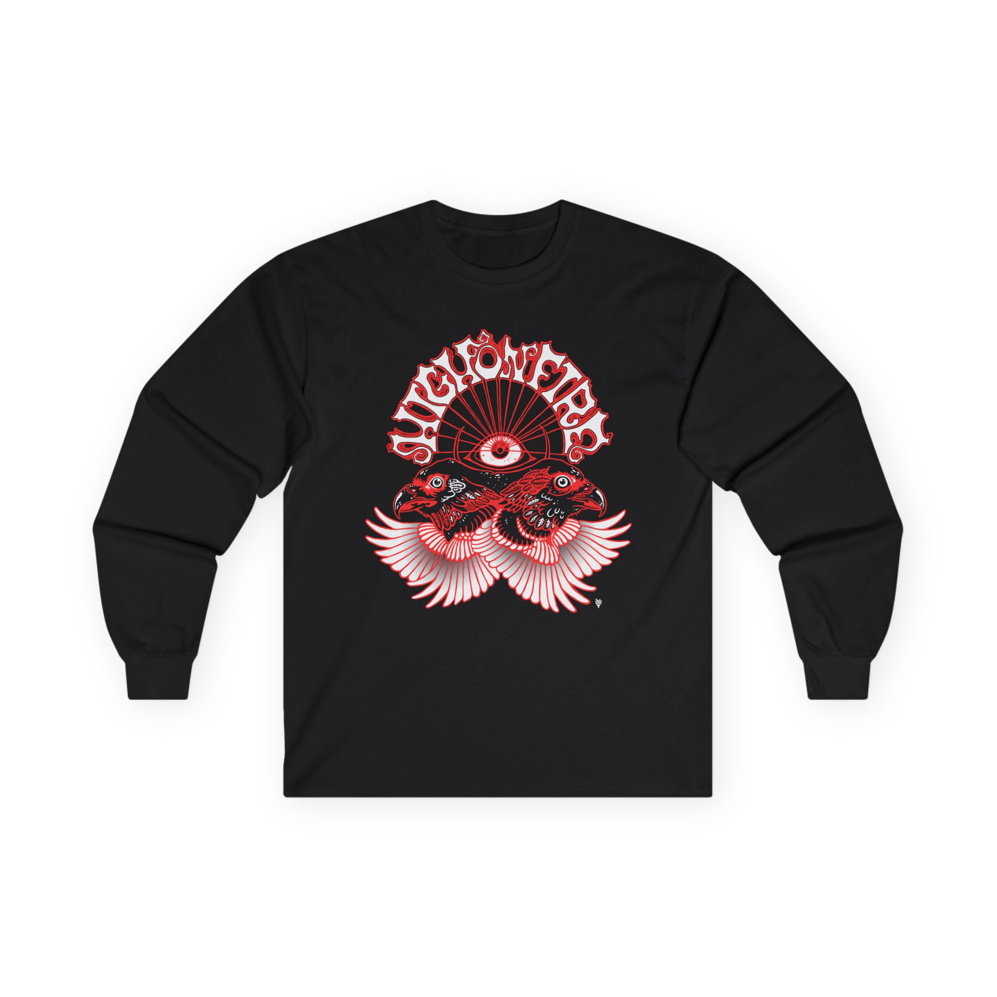 High on Fire Twin Eagles Unisex Ultra Cotton Long Sleeve Tee