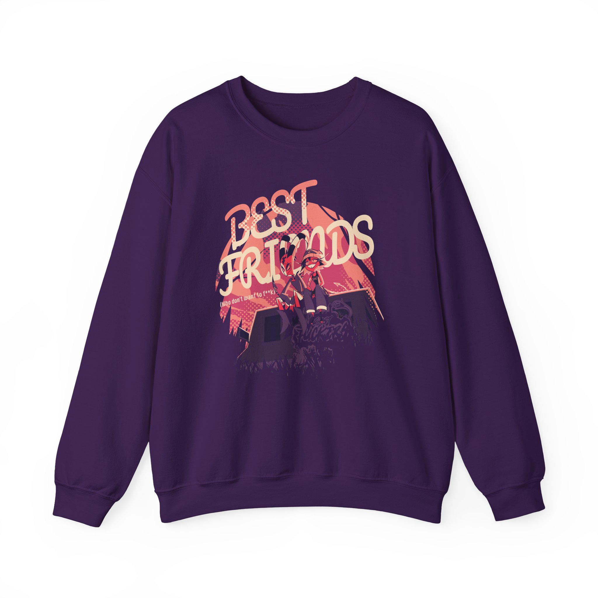 Vivziepop Best Friends Unisex Heavy Blendâ„¢ Crewneck Sweatshirt