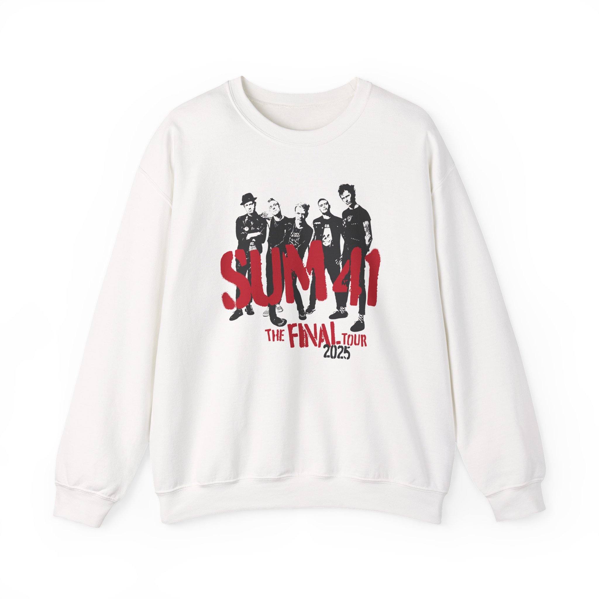 Sum 41 the Final Tour Unisex Heavy Blendâ„¢ Crewneck Sweatshirt