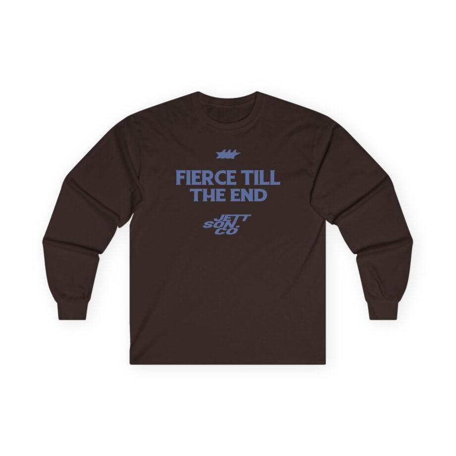 Jett Lawrenc Fierce Till the End Unisex Ultra Cotton Long Sleeve Tee