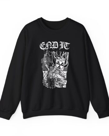 End It Radioactive Unisex Heavy Blend Crewneck Sweatshirt