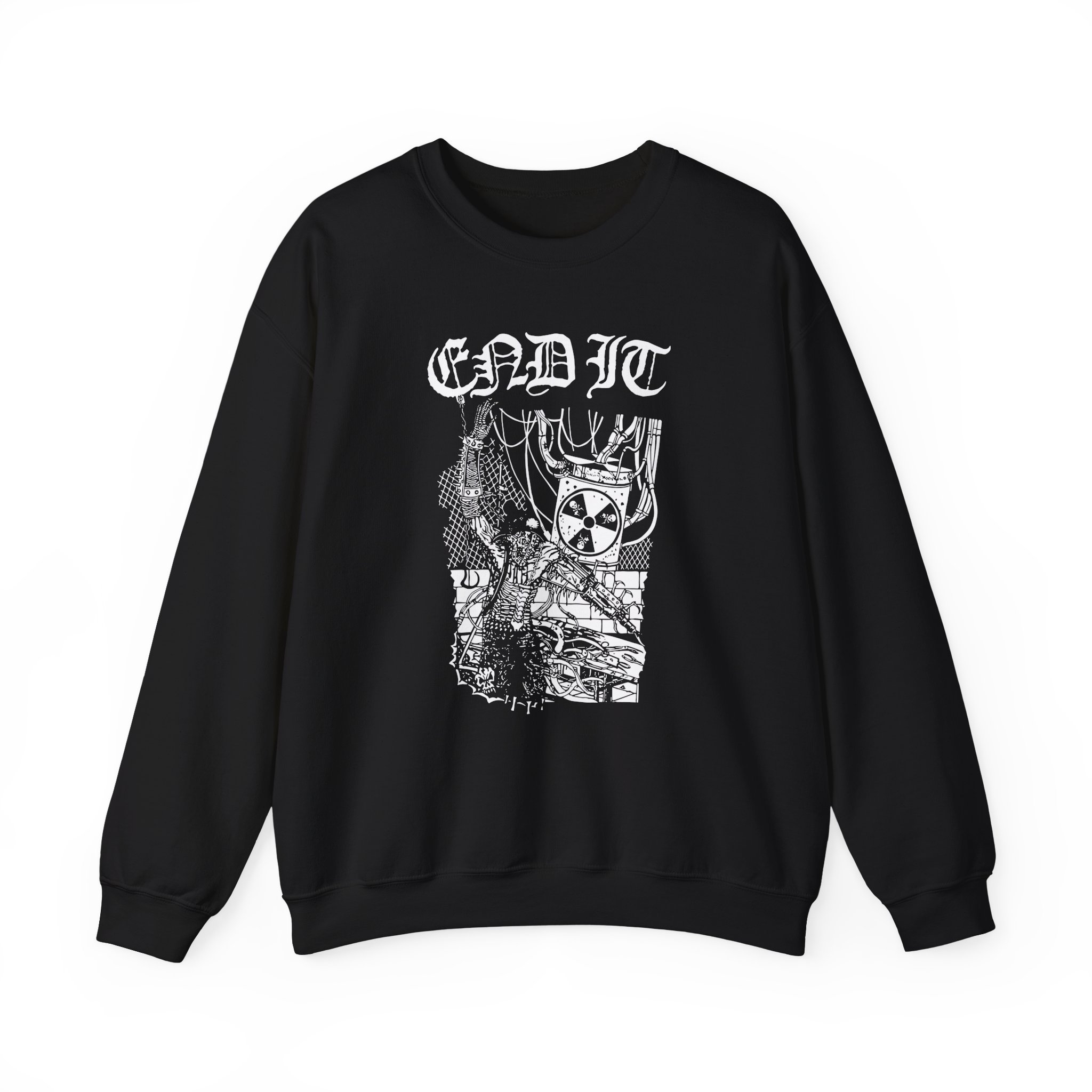 End It Radioactive Unisex Heavy Blend Crewneck Sweatshirt