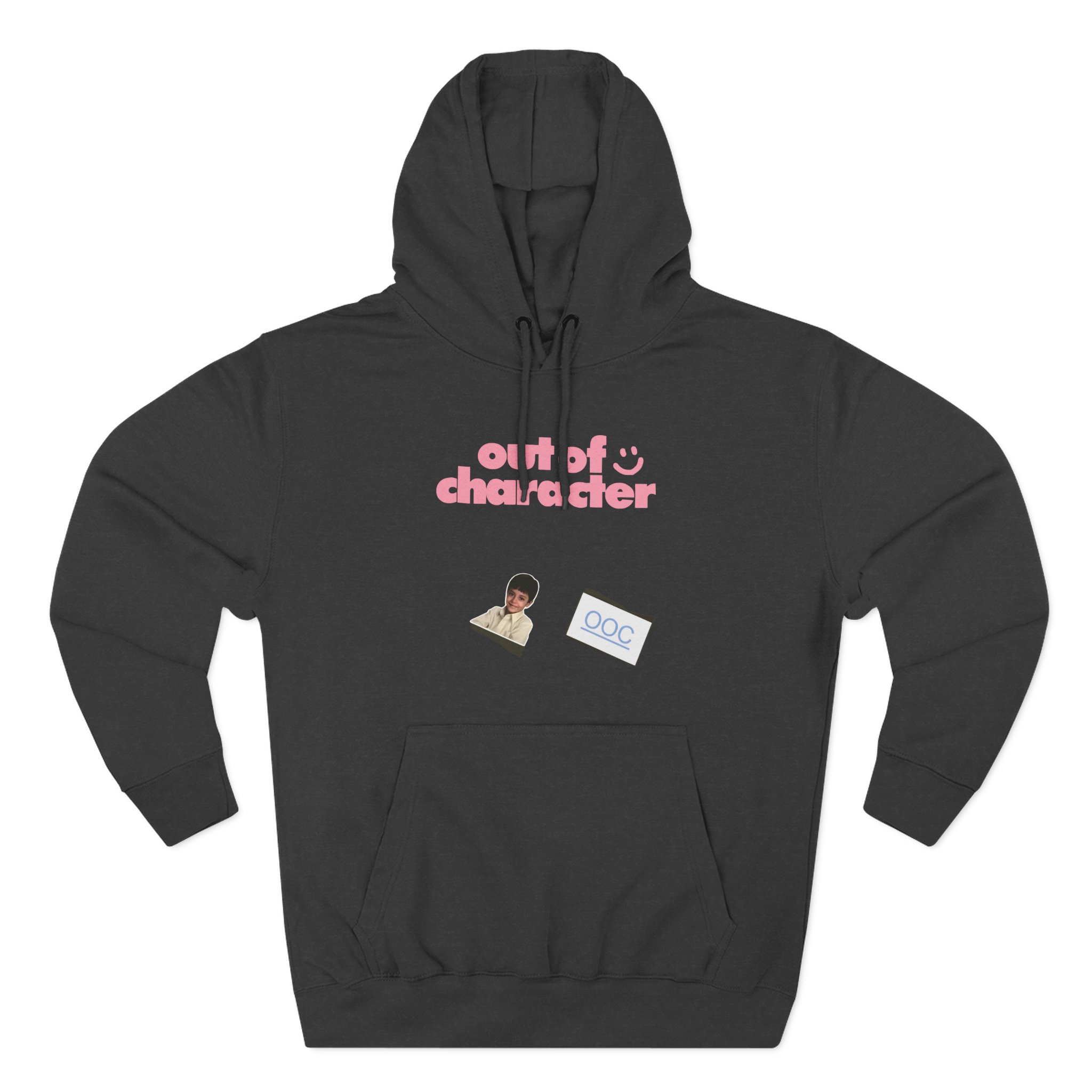 Out of Character Three-Panel Fleece Hoodie