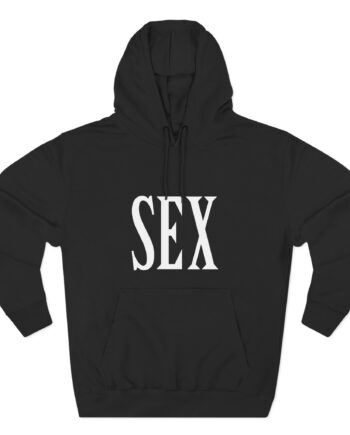 Sexmane Three-Panel Fleece Hoodie