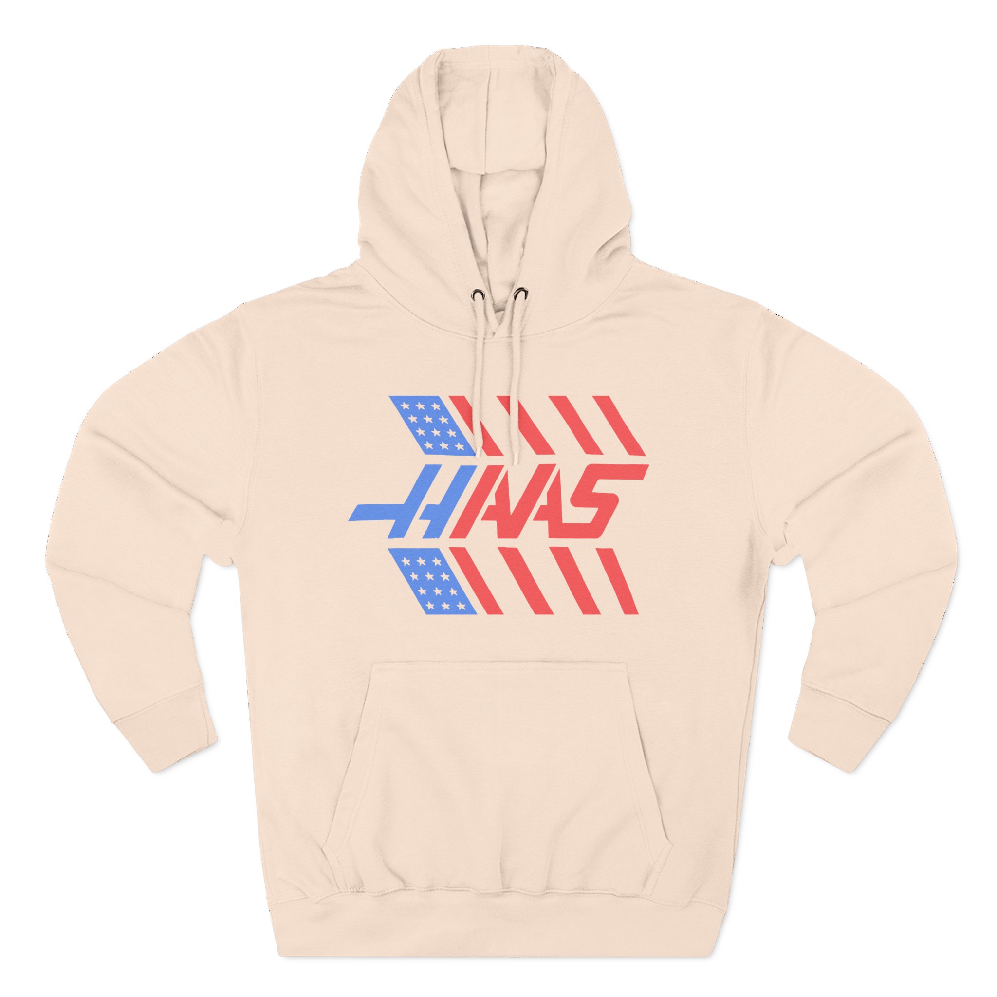 Haas F1 Stars and Stripes Three-Panel Fleece Hoodie