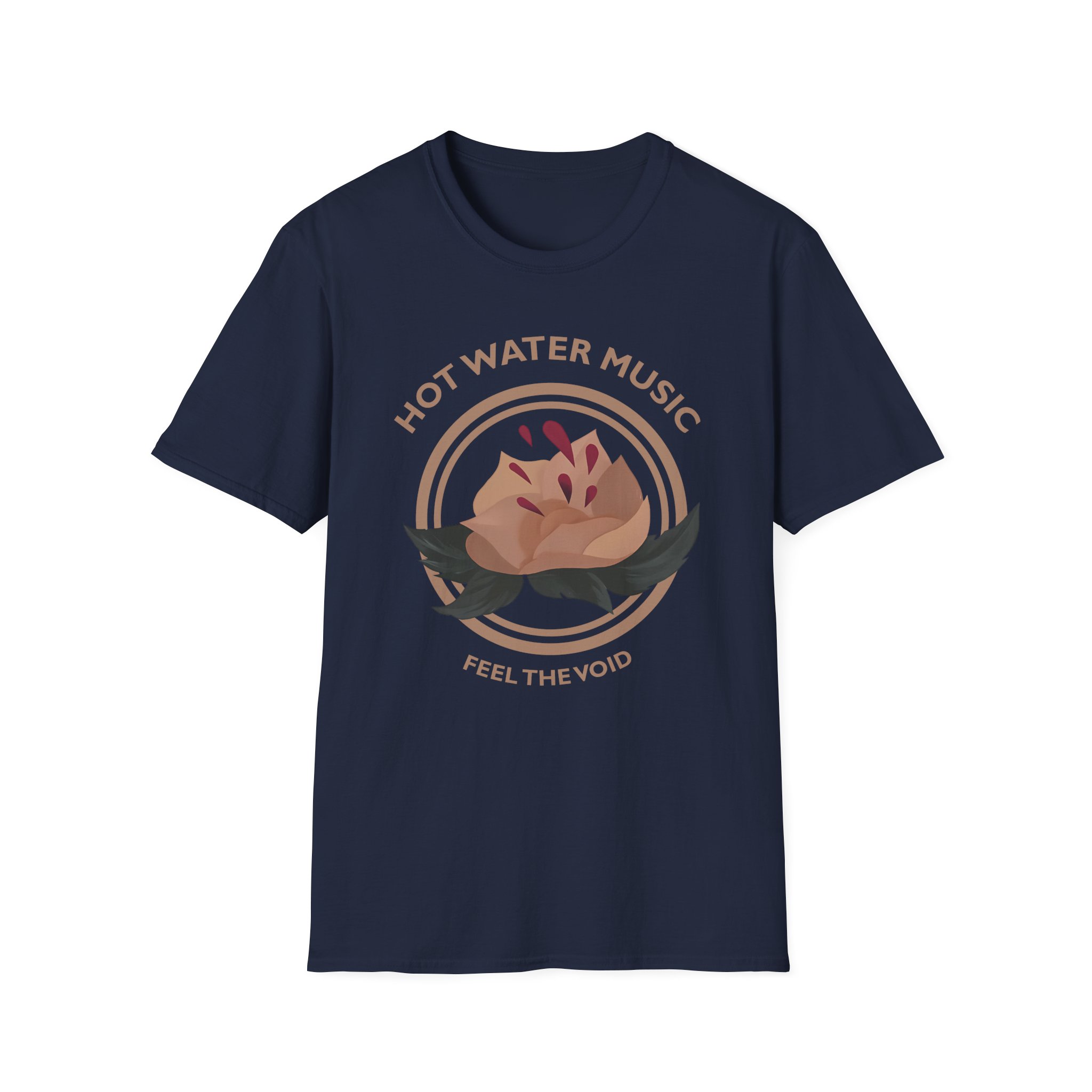 Hot Water Music Feel The Void Unisex Softstyle T-Shirt