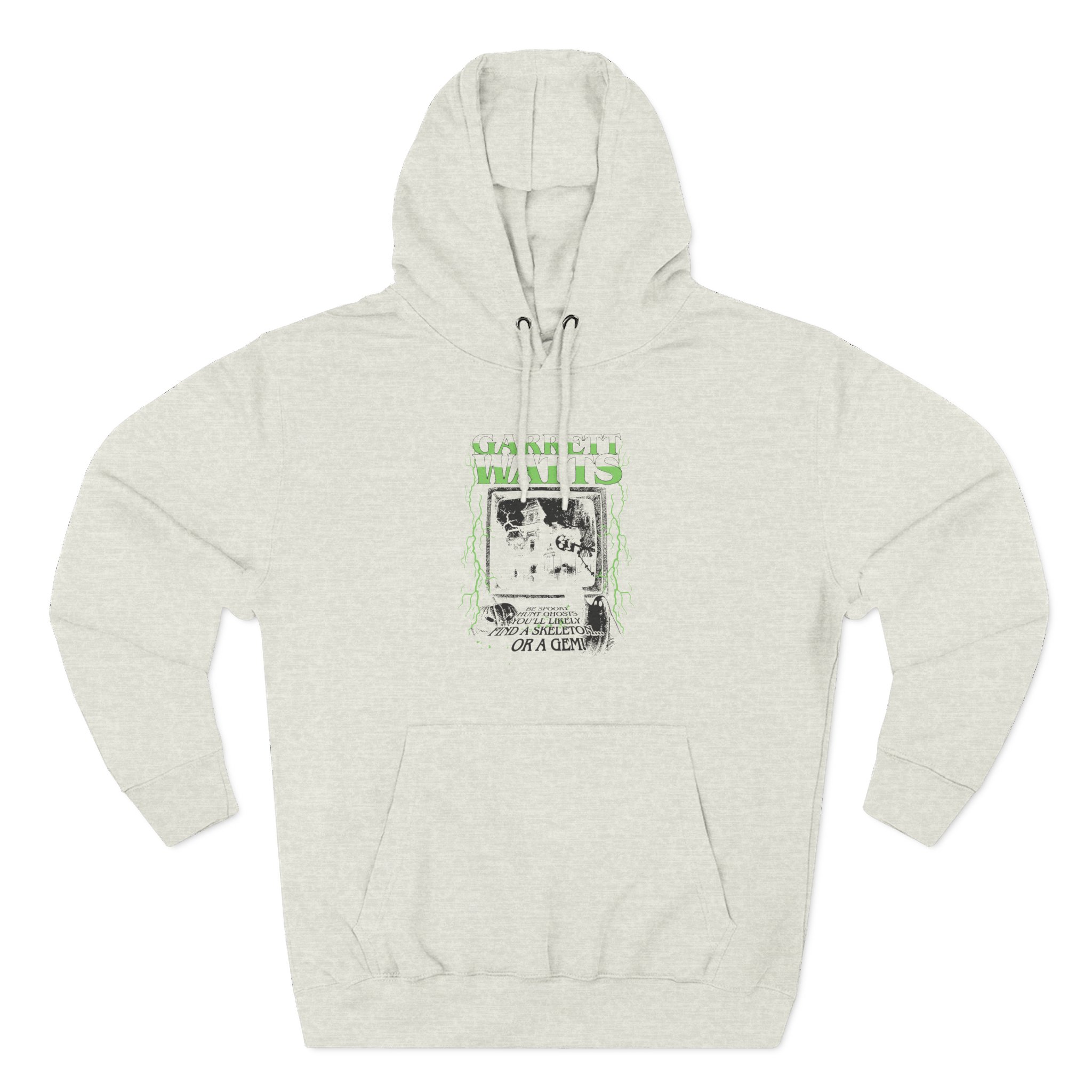 Garrett Watts the Haunted Glow Three-Panel Fleece Hoodie