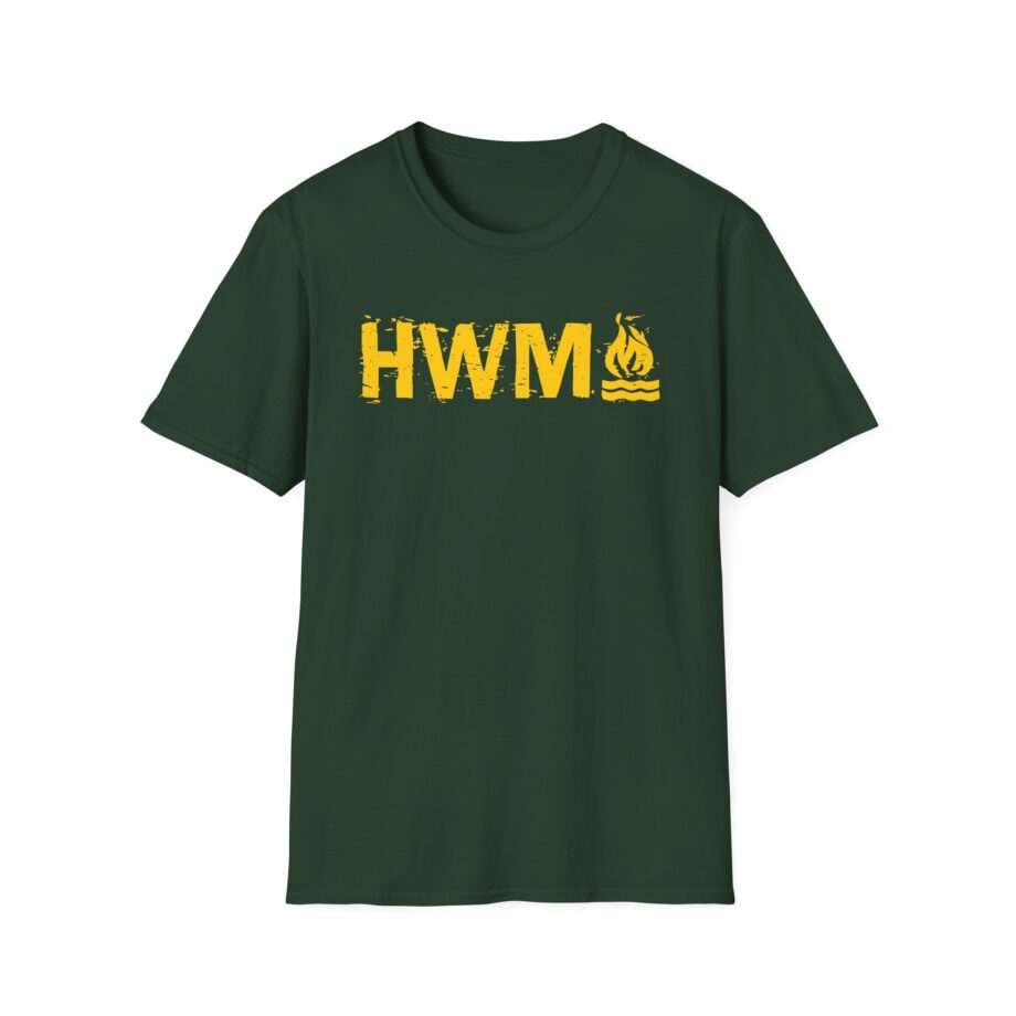 Hot Water Music OG Letter Unisex Softstyle T-Shirt
