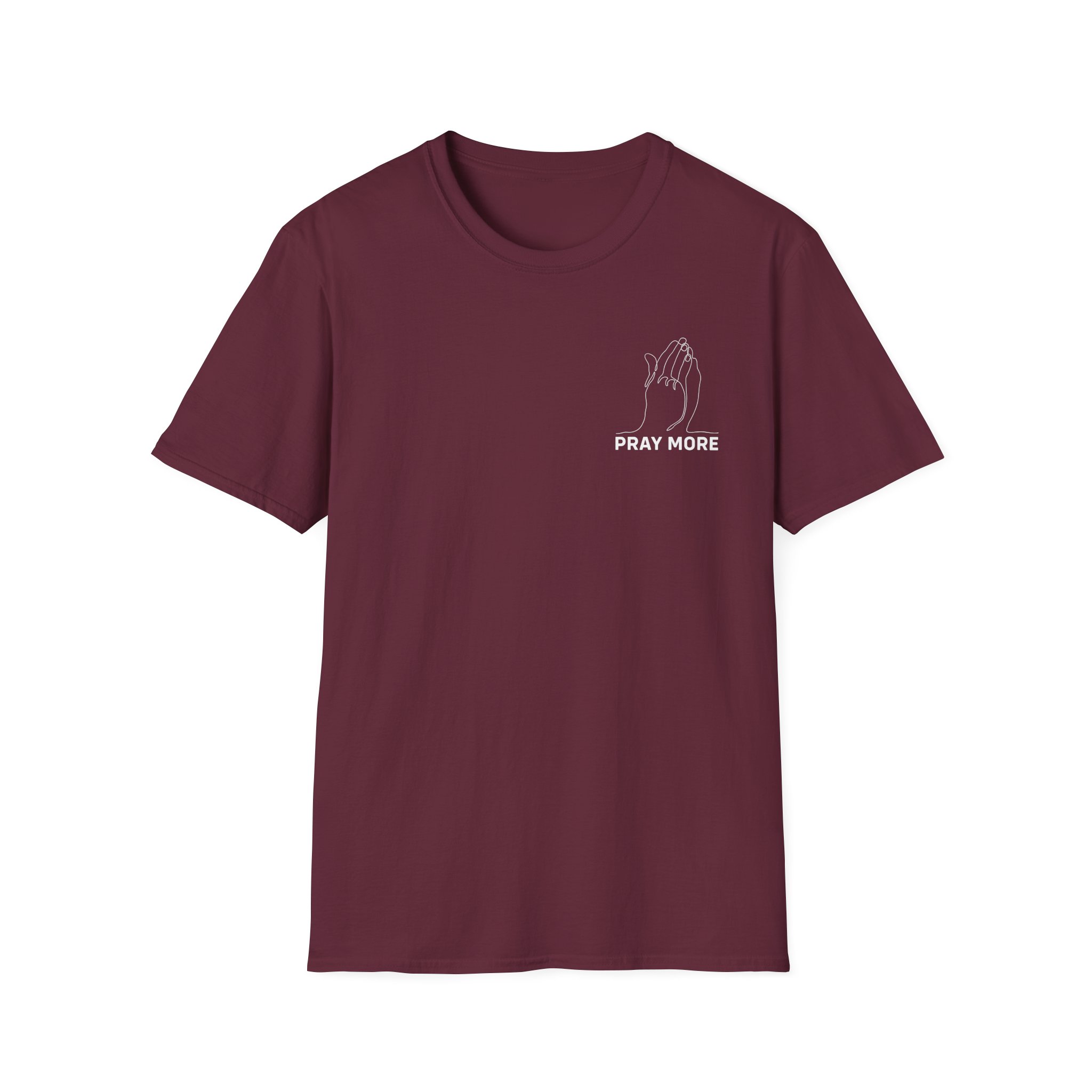 Roman Atwood Pray More Unisex Softstyle T-Shirt