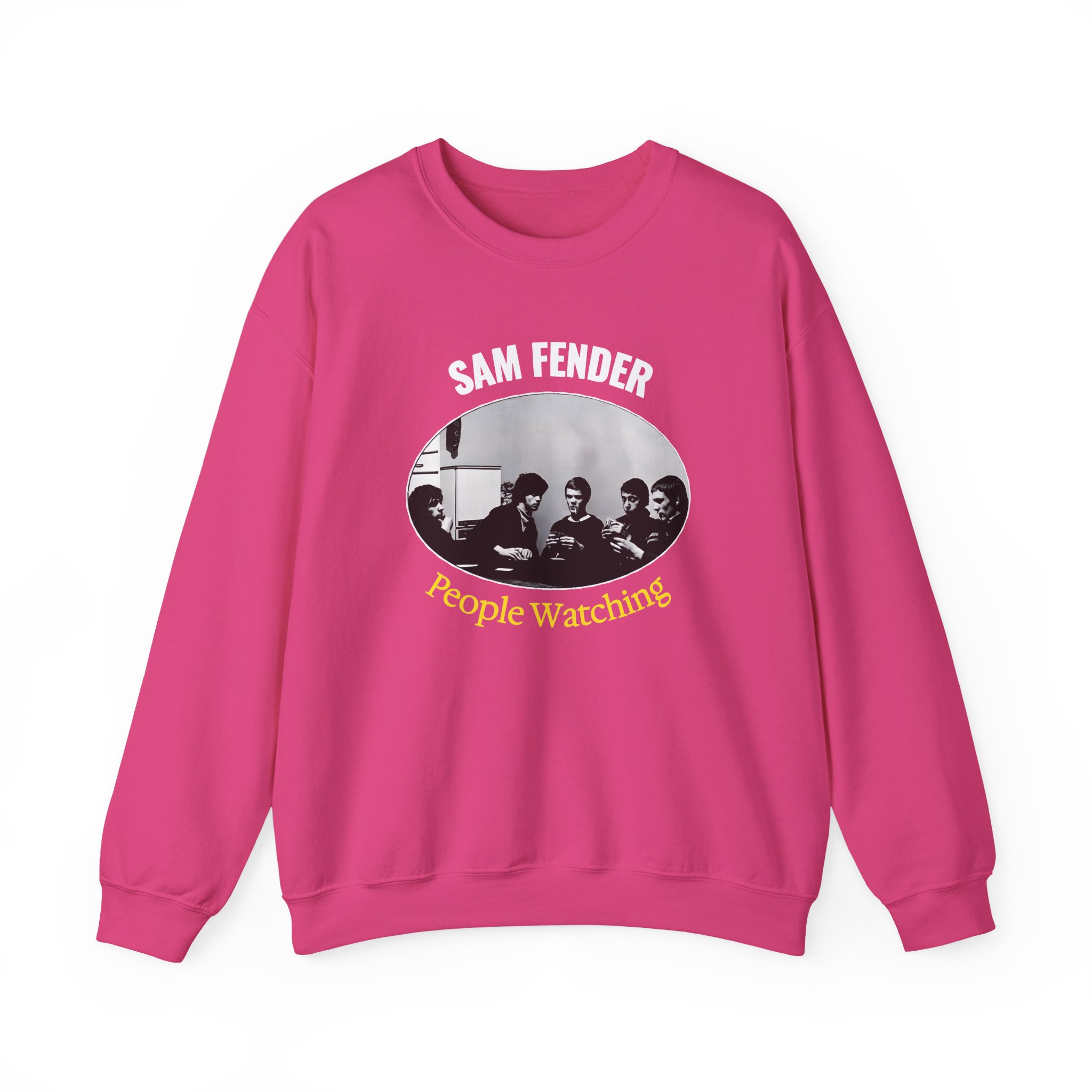Sam Fender People Watching Unisex Heavy Blendâ„¢ Crewneck Sweatshirt