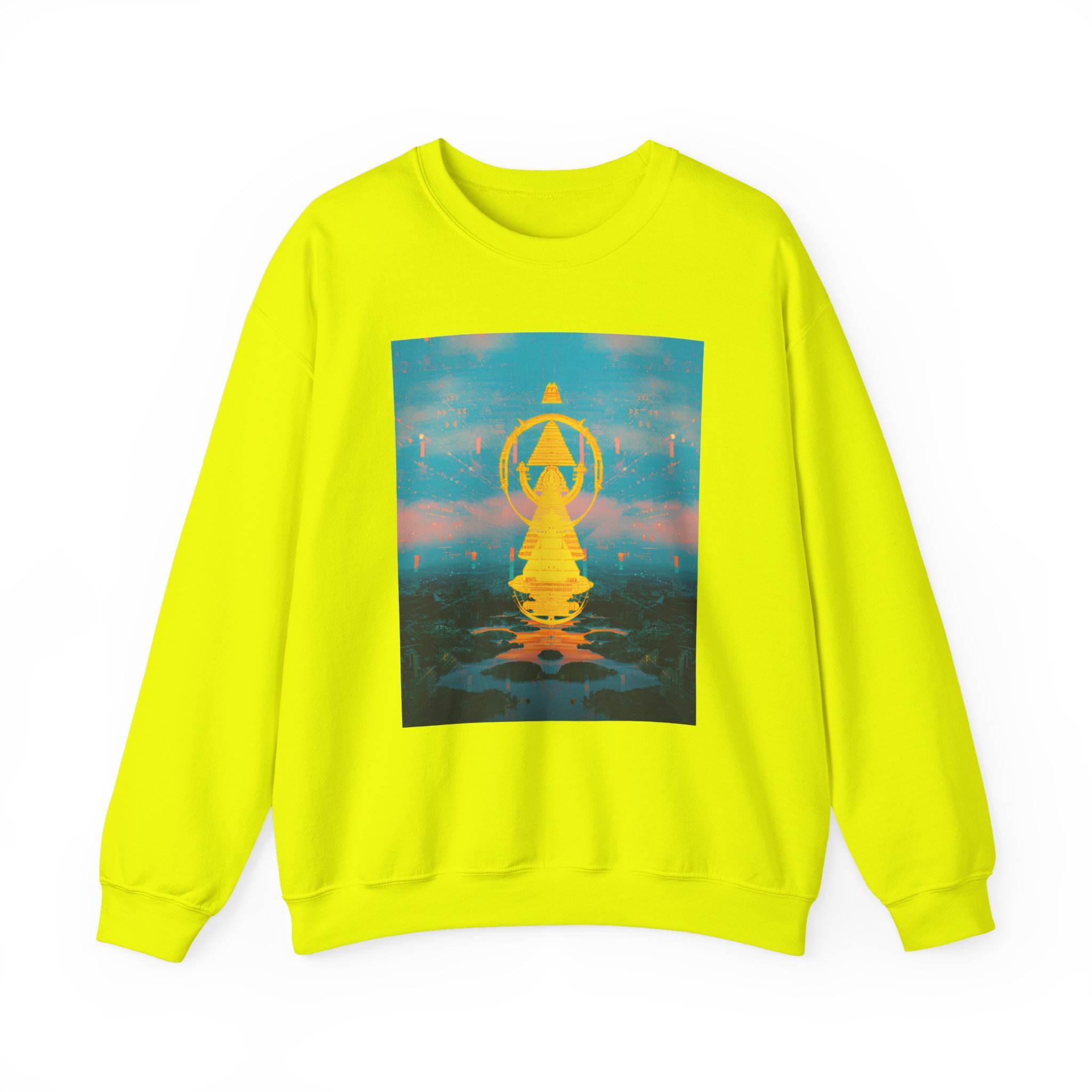 Pretty Lights Admat Unisex Heavy Blendâ„¢ Crewneck Sweatshirt
