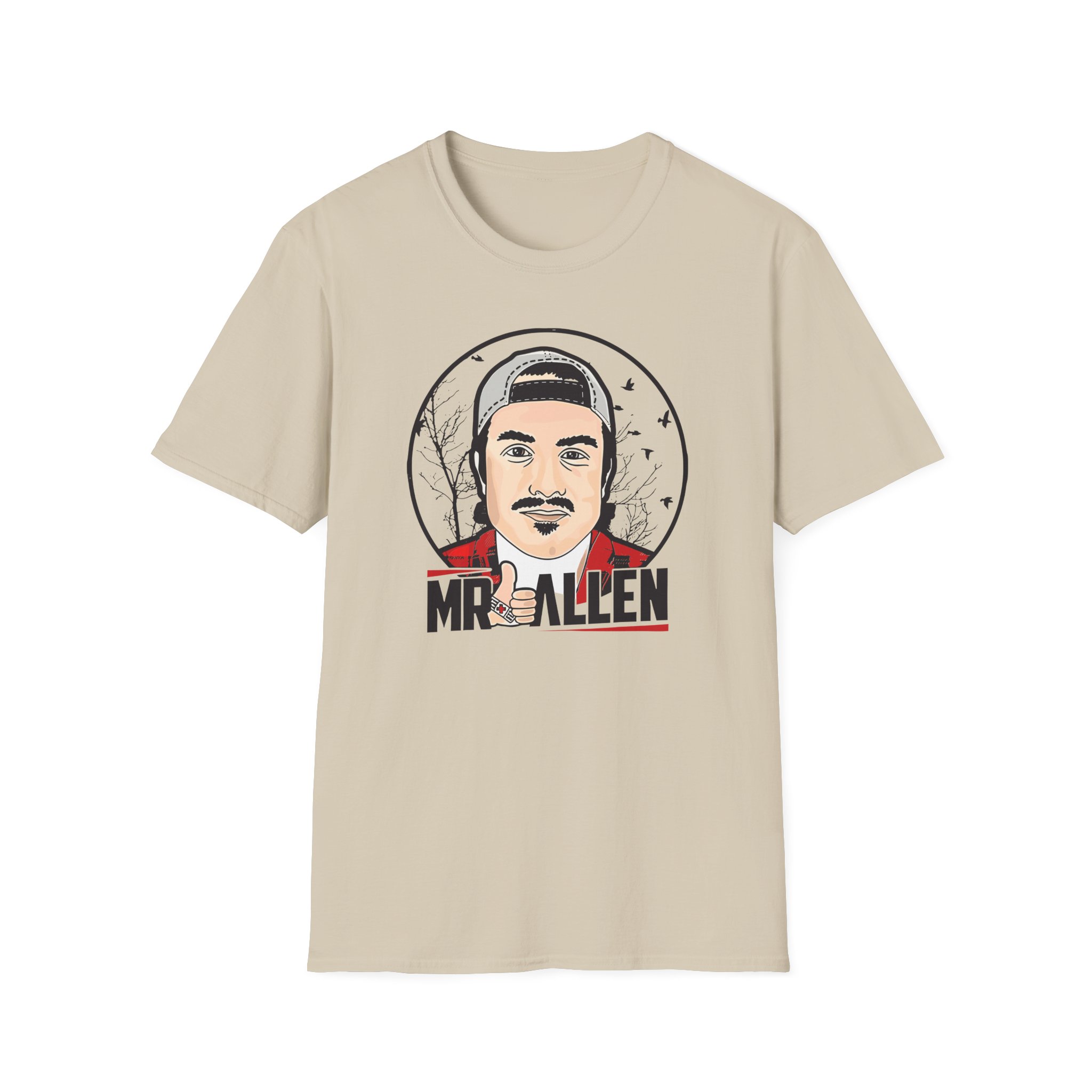 Mrballen Like Button Unisex Softstyle T-Shirt