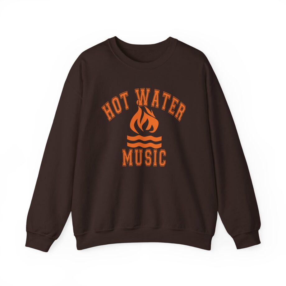 Hot Water Music College Flame Unisex Heavy Blend™ Crewneck Sweatshirt