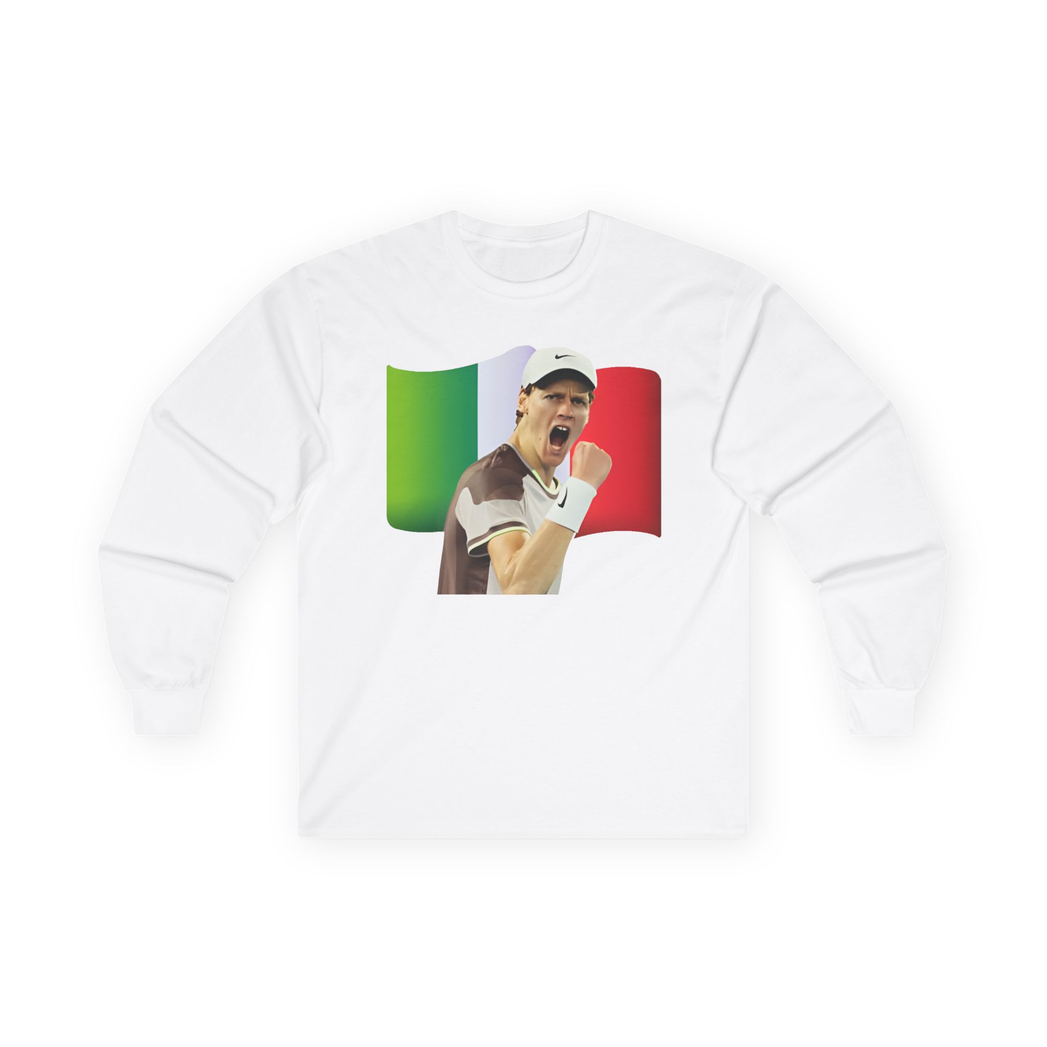 Jannik Sinner Italian Tennis Star Fan Unisex Ultra Cotton Long Sleeve Tee