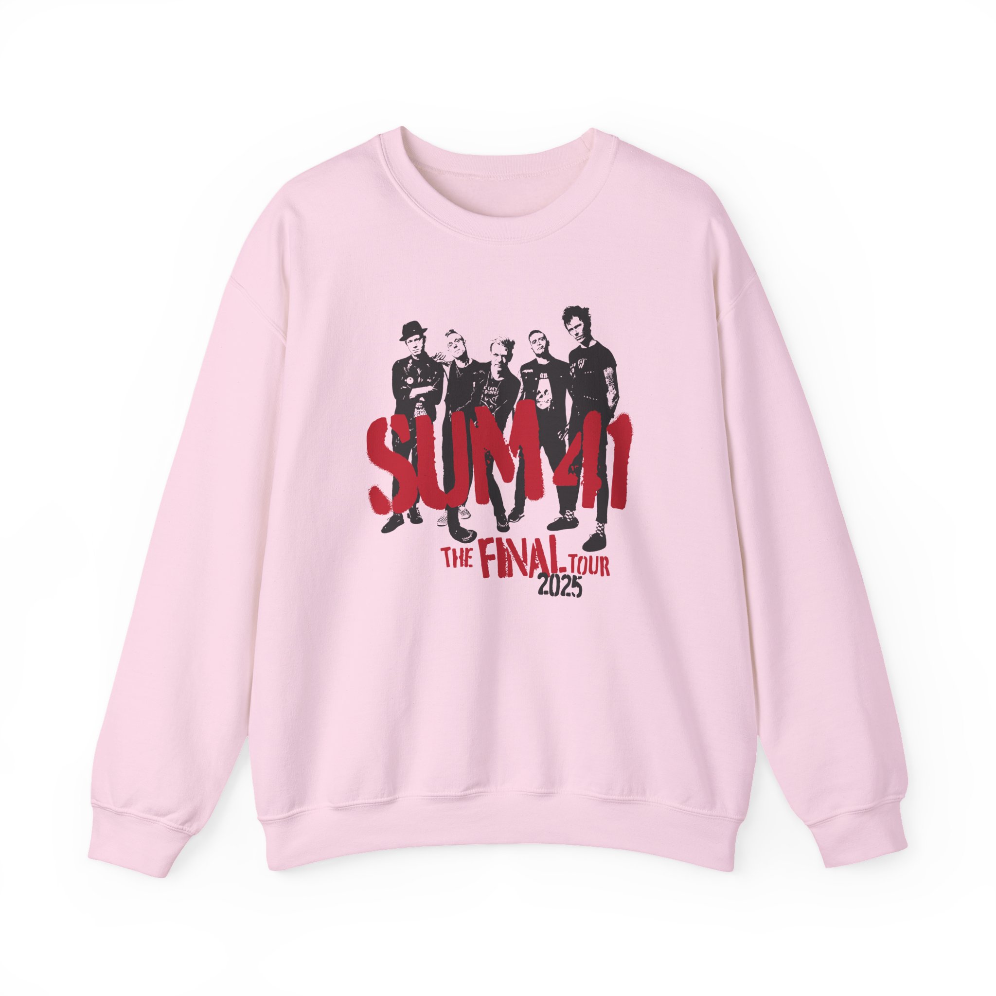 Sum 41 the Final Tour Unisex Heavy Blendâ„¢ Crewneck Sweatshirt
