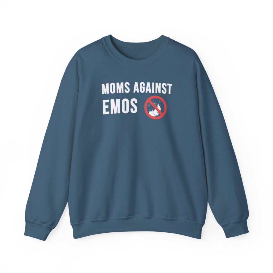 Jake & Johnnie Moms Against Emos Unisex Heavy Blend™ Crewneck Sweatshirt