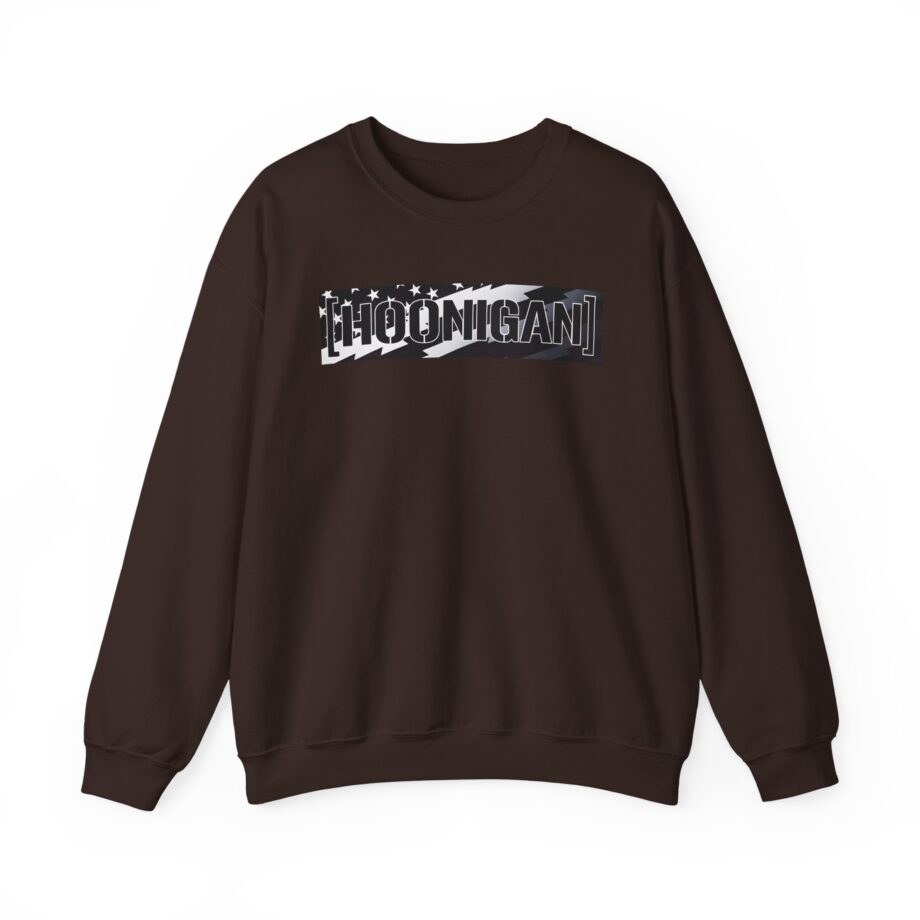 Ken Block Hoonigan Stars & Stripes Censor Bar Unisex Heavy Blend™ Crewneck Sweatshirt