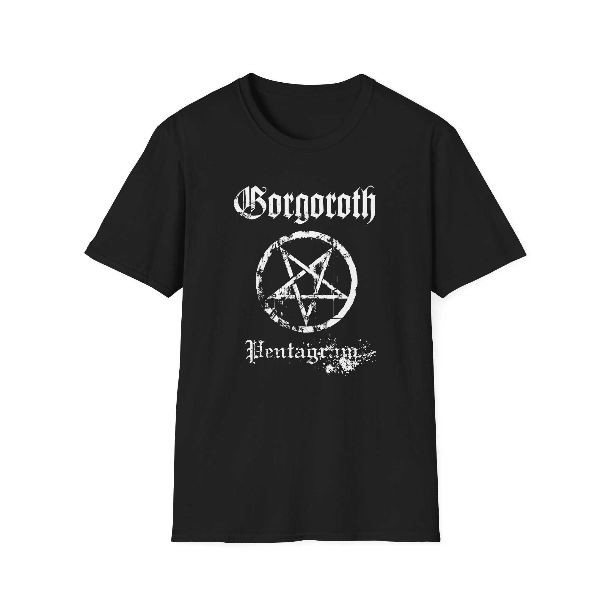 Gorgoroth Pentagram Unisex Softstyle T-Shirt