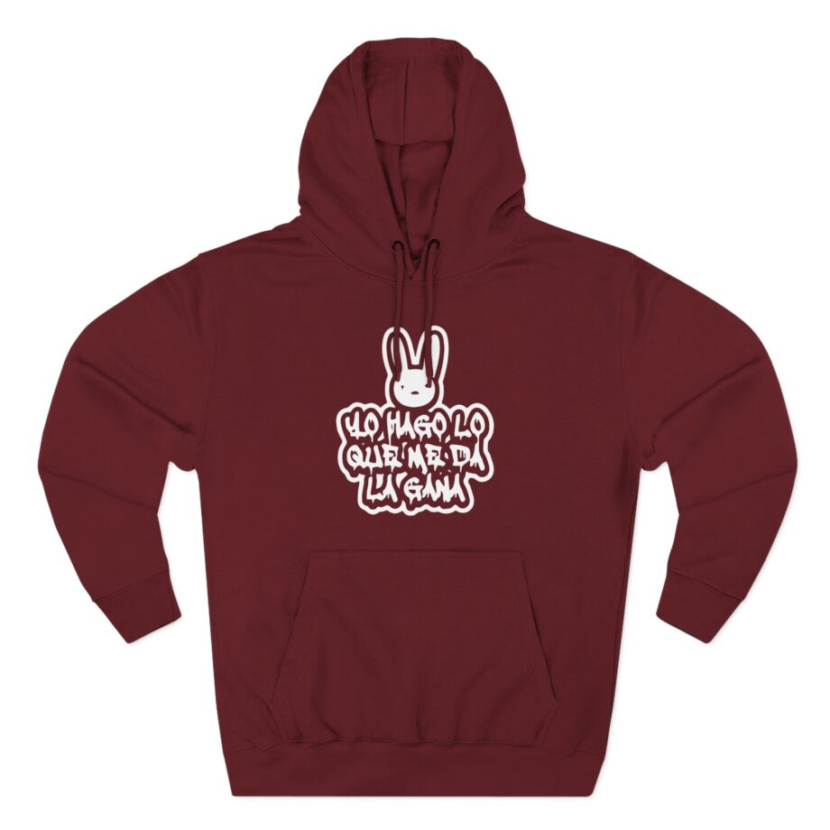 BB Yo Hago Lo Que Me Da La Gana Three-Panel Fleece Hoodie