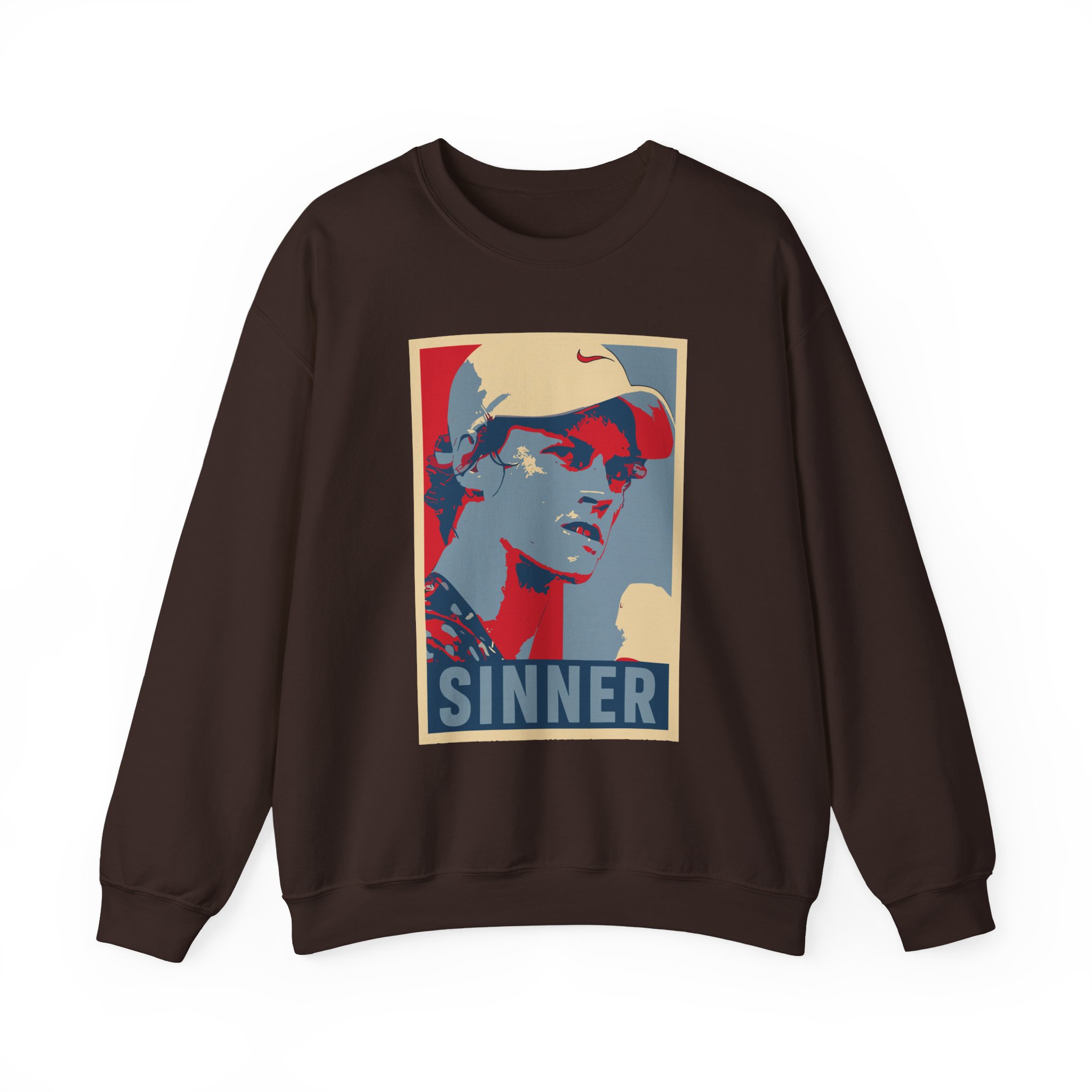 Jannik Sinner Unisex Heavy Blendâ„¢ Crewneck Sweatshirt