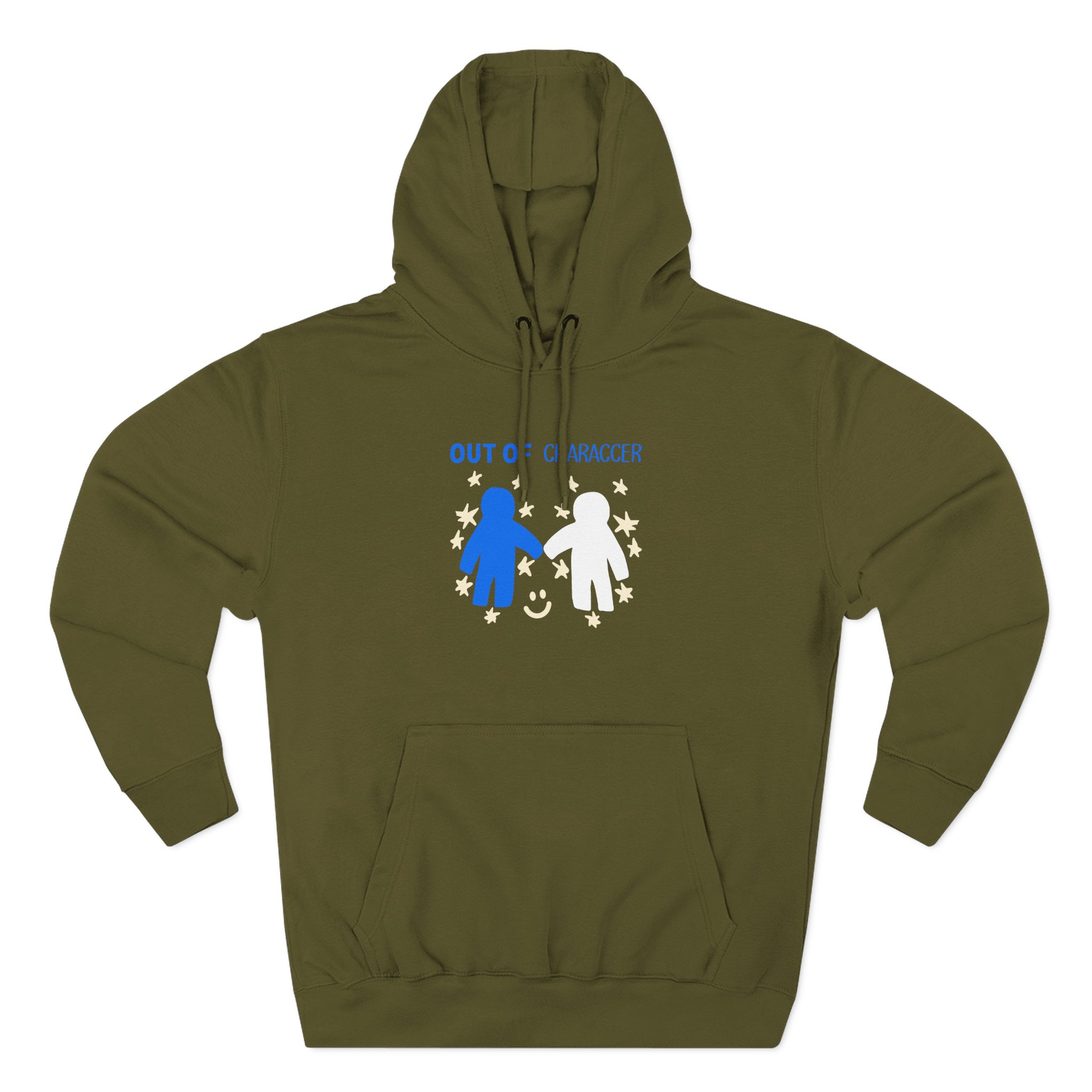 Out of Character Three-Panel Fleece Hoodie