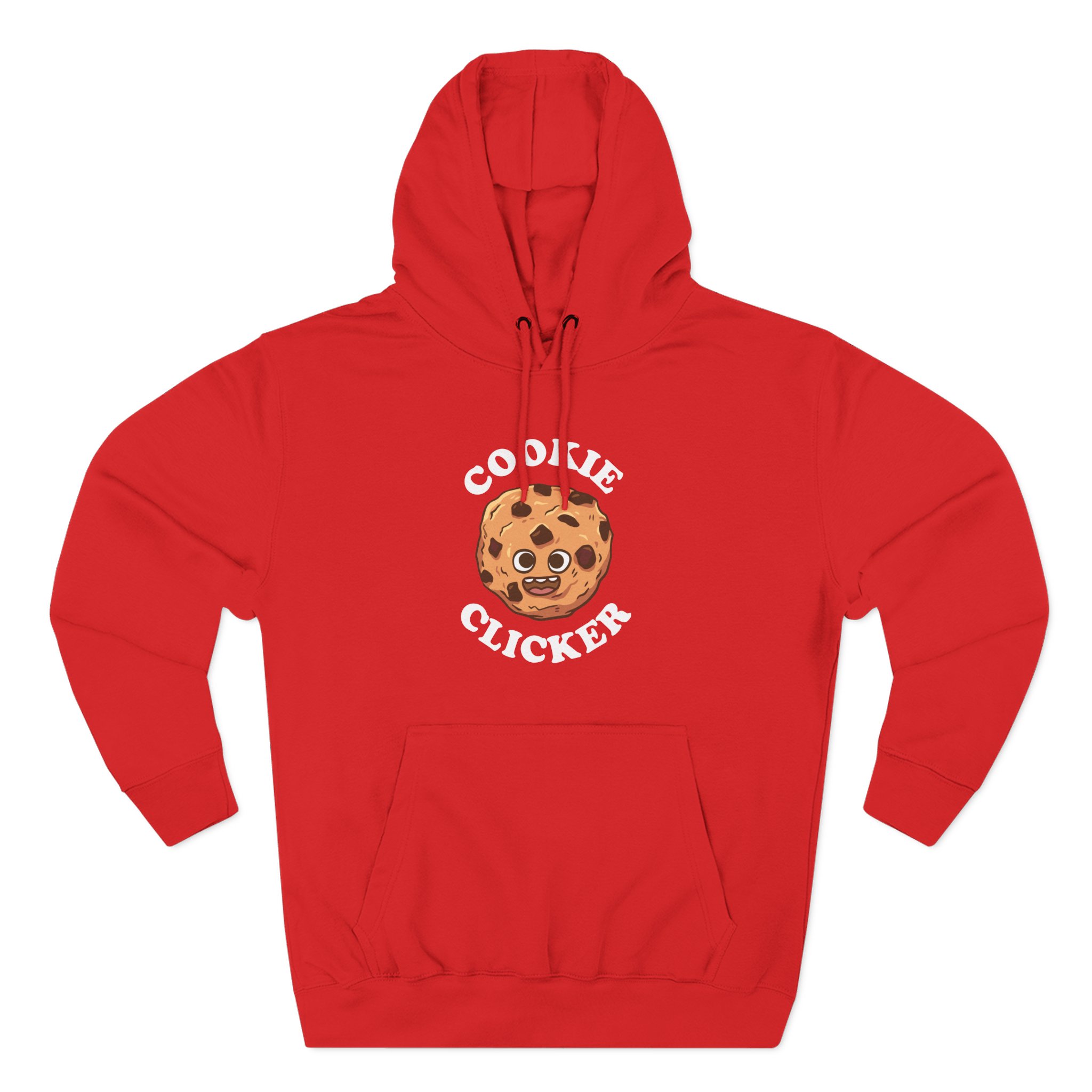 Cookieswirlc Three-Panel Fleece Hoodie