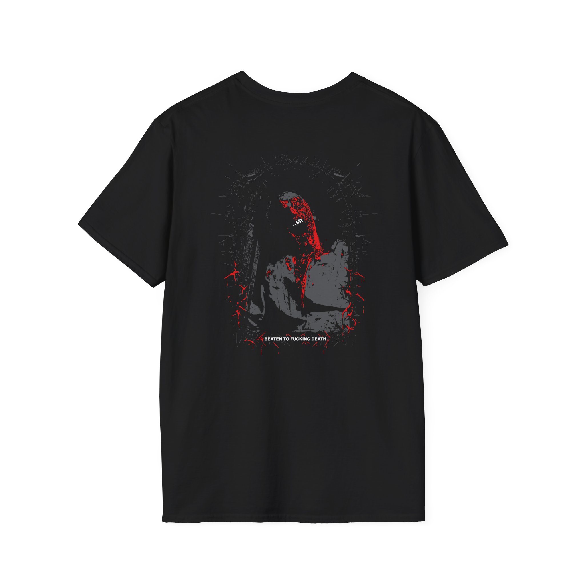 Boundaries Beaten to Death Unisex Softstyle T-Shirt