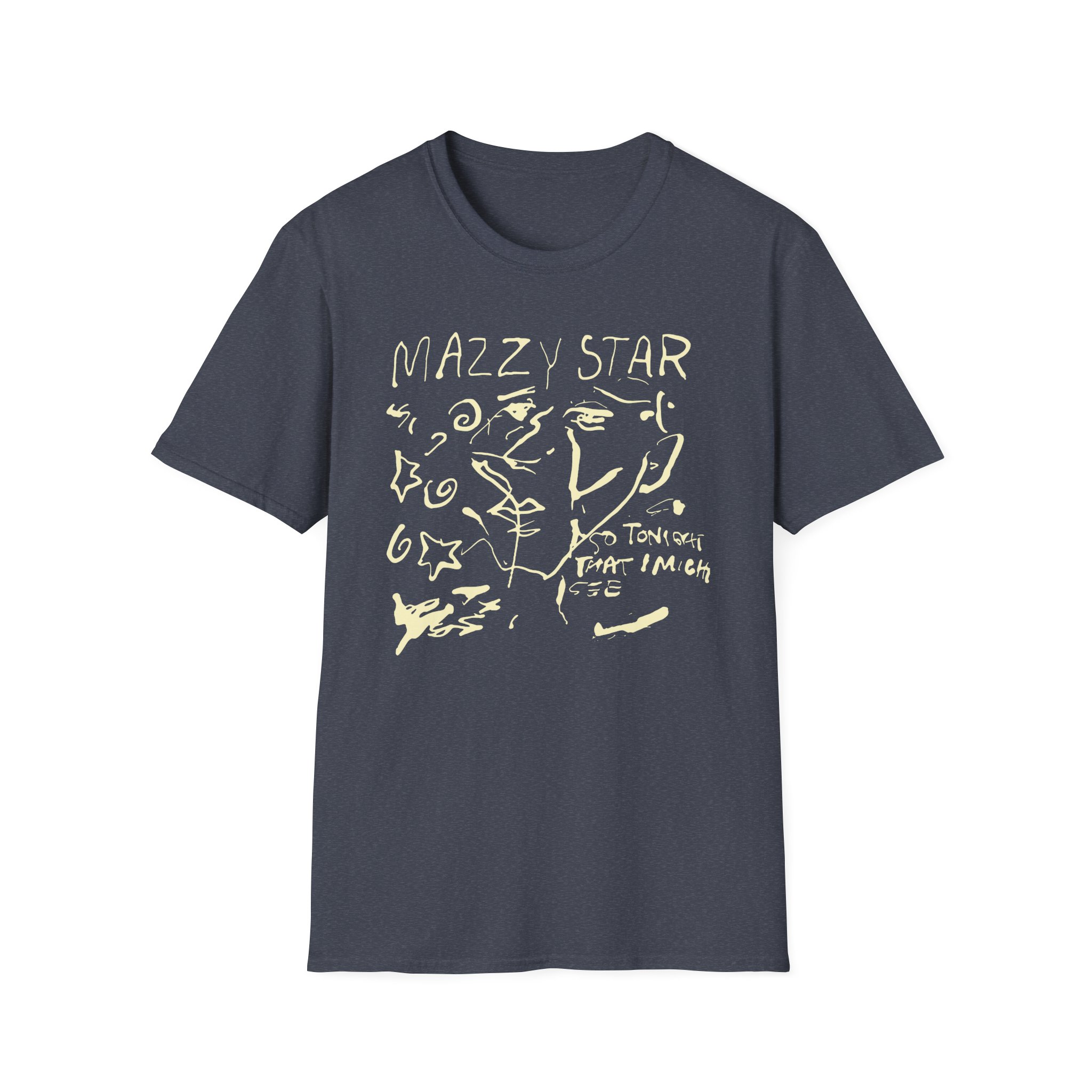Binchtopia Max Wearing Mazzy Star 90s Unisex Softstyle T-Shirt