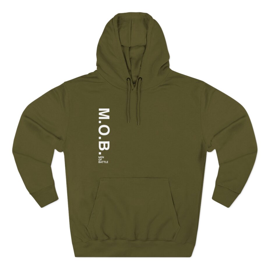 Clownpierce Man of Battle Three-Panel Fleece Hoodie