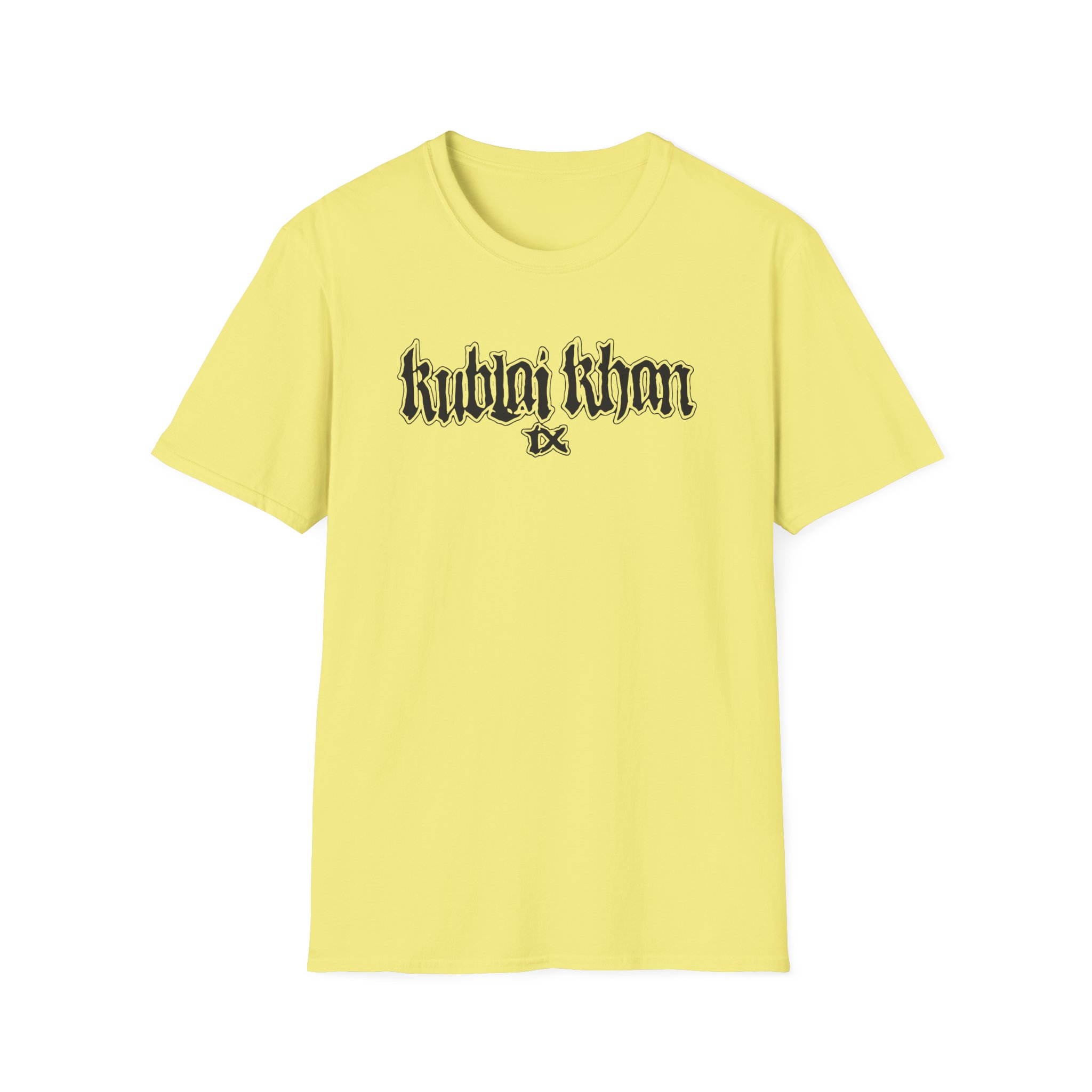 Kublai Khan - Let the Balls Swing Natural Unisex Softstyle T-Shirt