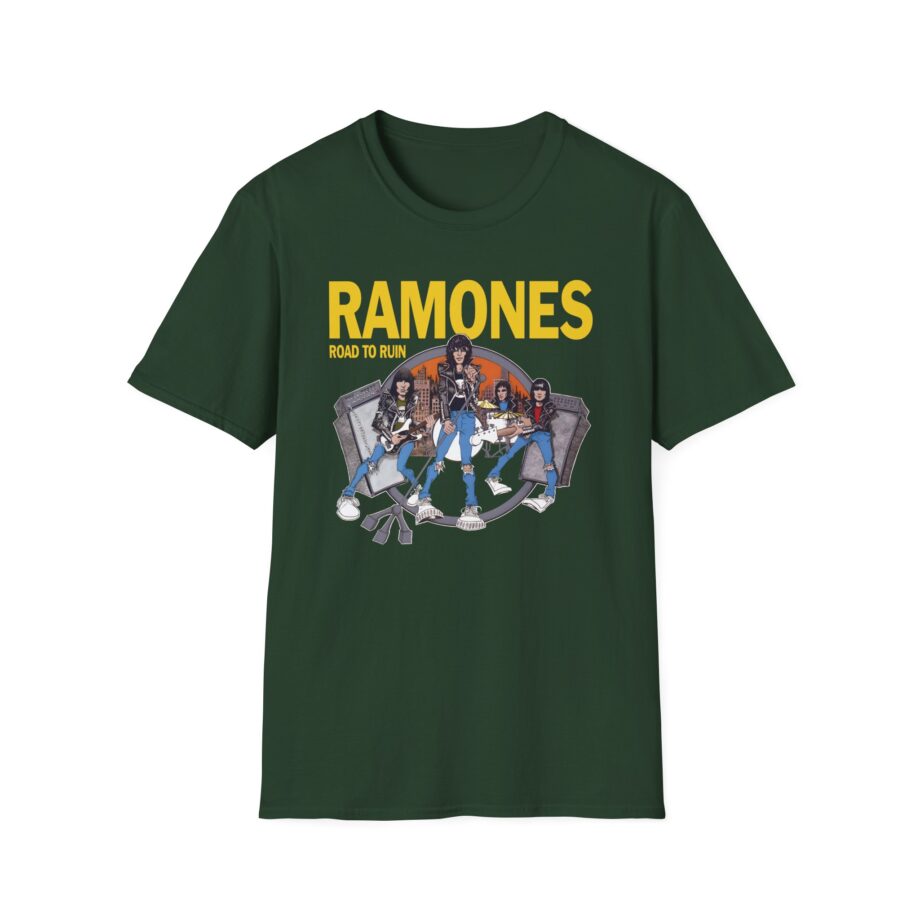 Ramones Ramones I Wanna Be Sedated Unisex Softstyle T-Shirt