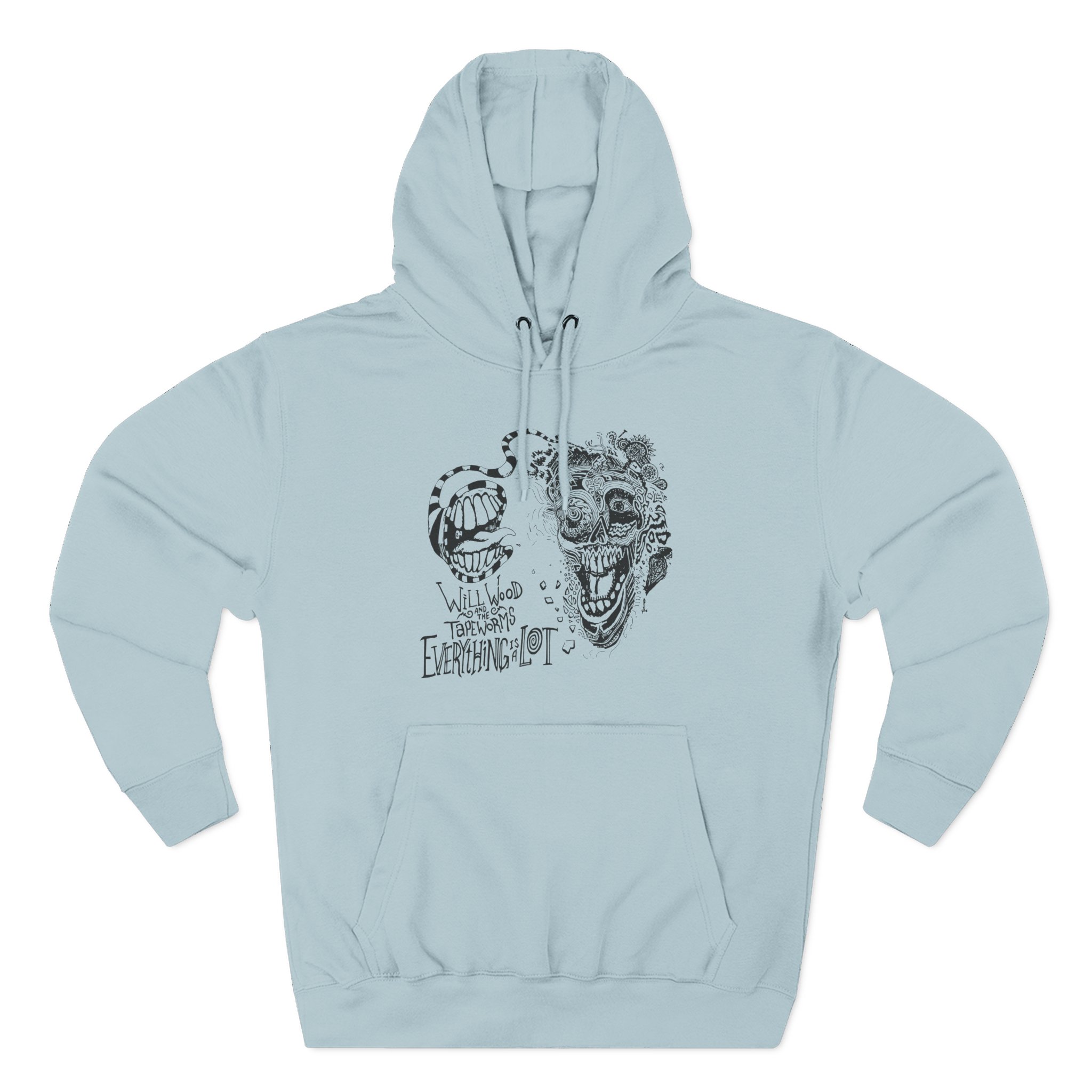 Will Wood Everything is a Lot Three-Panel Fleece Hoodie