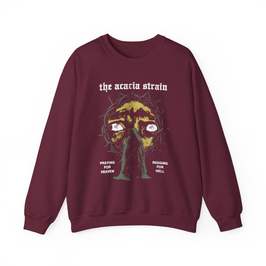 The Acacia Strain Praying & Begging Unisex Heavy Blend™ Crewneck Sweatshirt