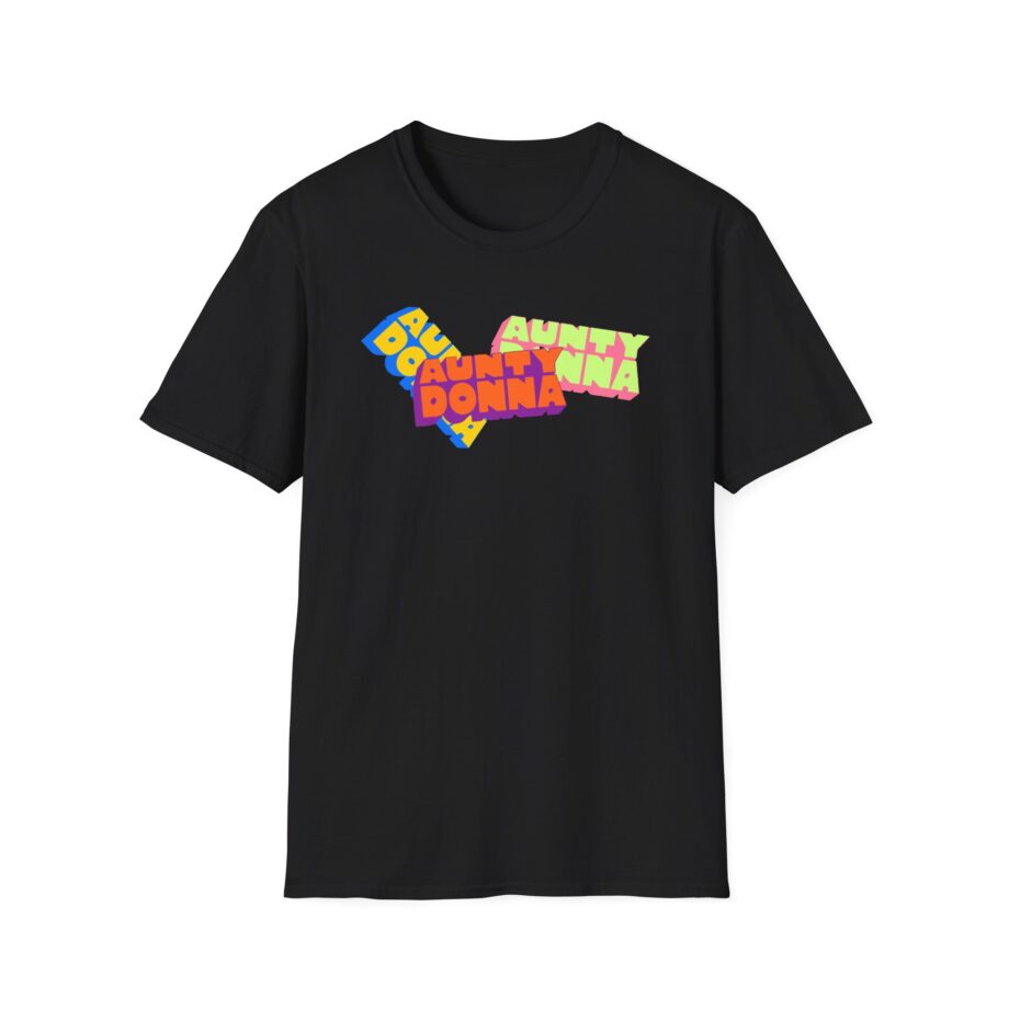 Aunty Donna Three Logo Unisex Softstyle T-Shirt