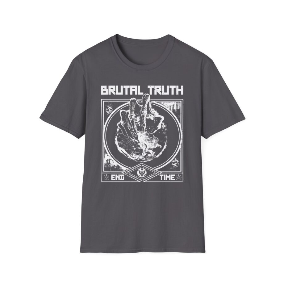 Brutal Truth End Time Unisex Softstyle T-Shirt