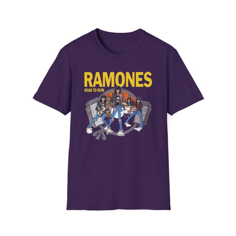 Ramones Ramones I Wanna Be Sedated Unisex Softstyle T-Shirt