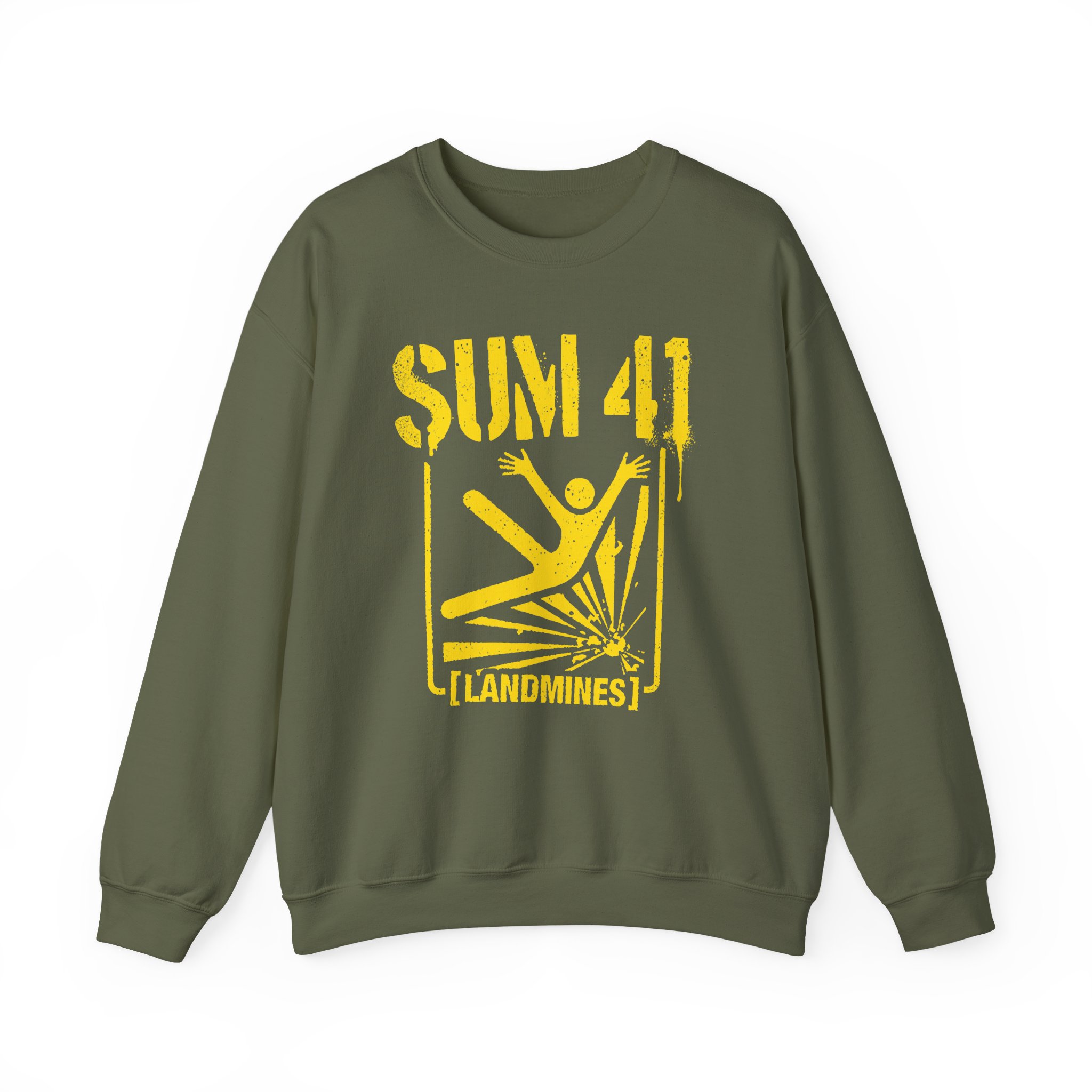 Sum 41 Landmines Unisex Heavy Blendâ„¢ Crewneck Sweatshirt