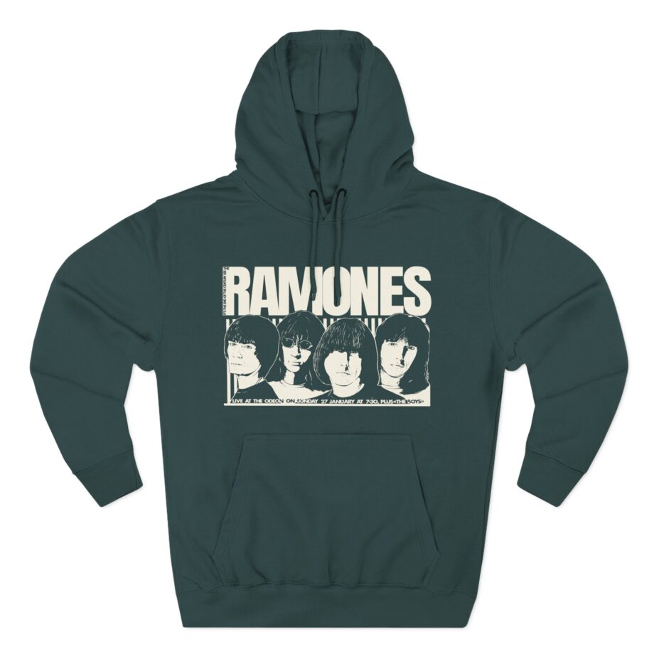 Ramones Three-Panel Fleece Hoodie