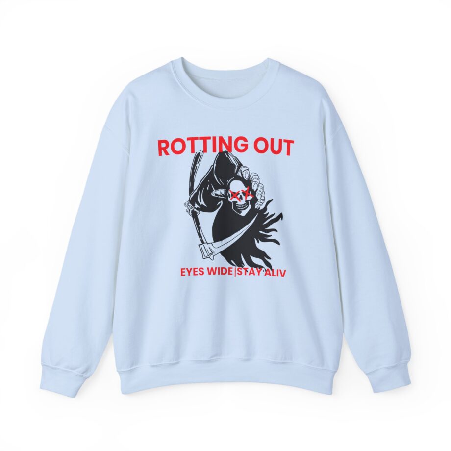 Rotting Out Eyes Wide Stay Alive Unisex Heavy Blend Crewneck Sweatshirt
