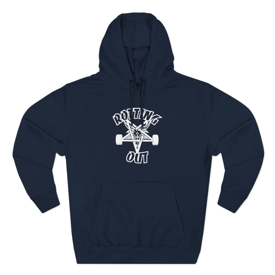 Rotting Out Three-Panel Fleece Hoodie