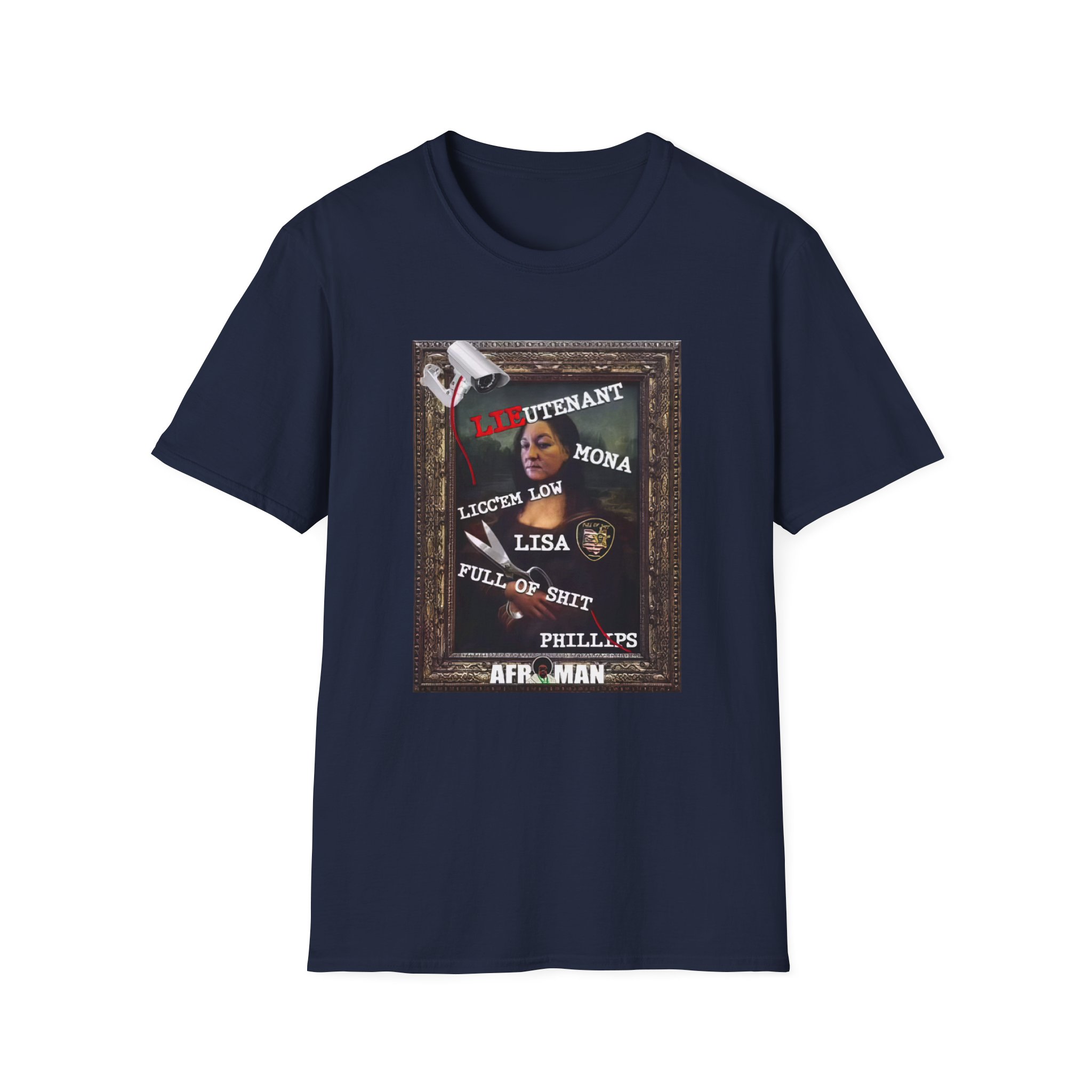 Afroman Lt Licc’em Low Lisa Full of Shit Phillips Unisex Softstyle T-Shirt