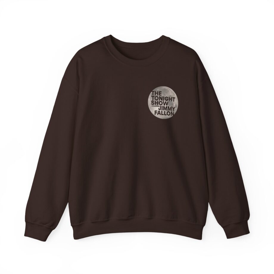 Jimmy Fallon Tonight Show Moon Logo Unisex Heavy Blend™ Crewneck Sweatshirt