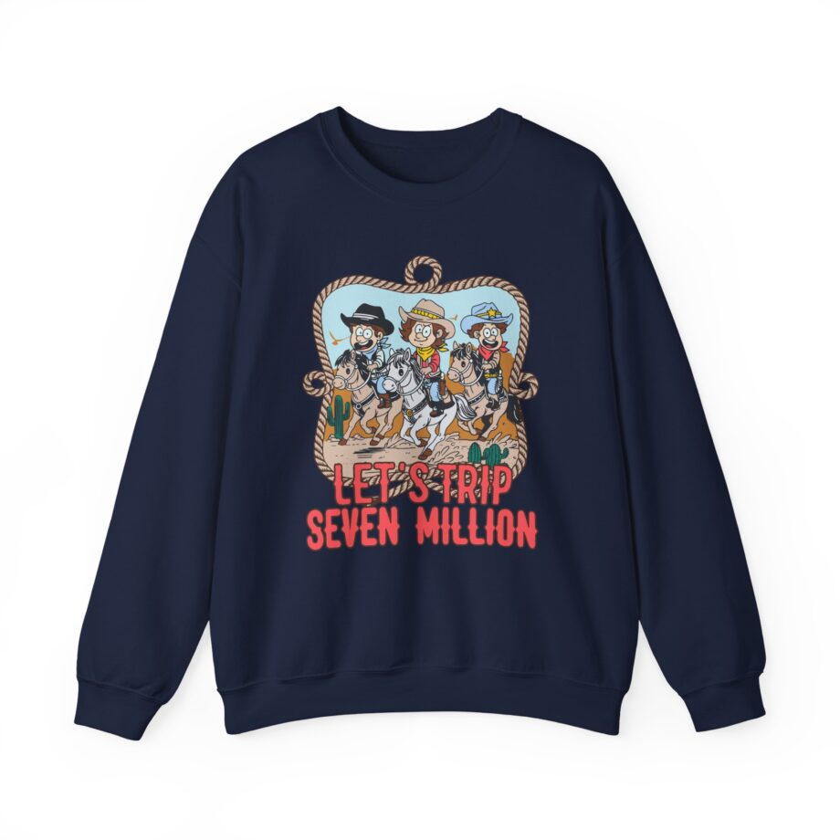 Sturniolo  Let's Trip Cowboy Unisex Heavy Blend™ Crewneck Sweatshirt