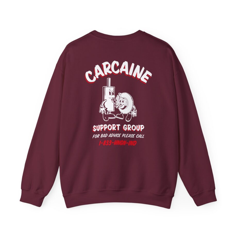 Ken Block Hoonigan Carcaine Support Group Unisex Heavy Blend™ Crewneck Sweatshirt