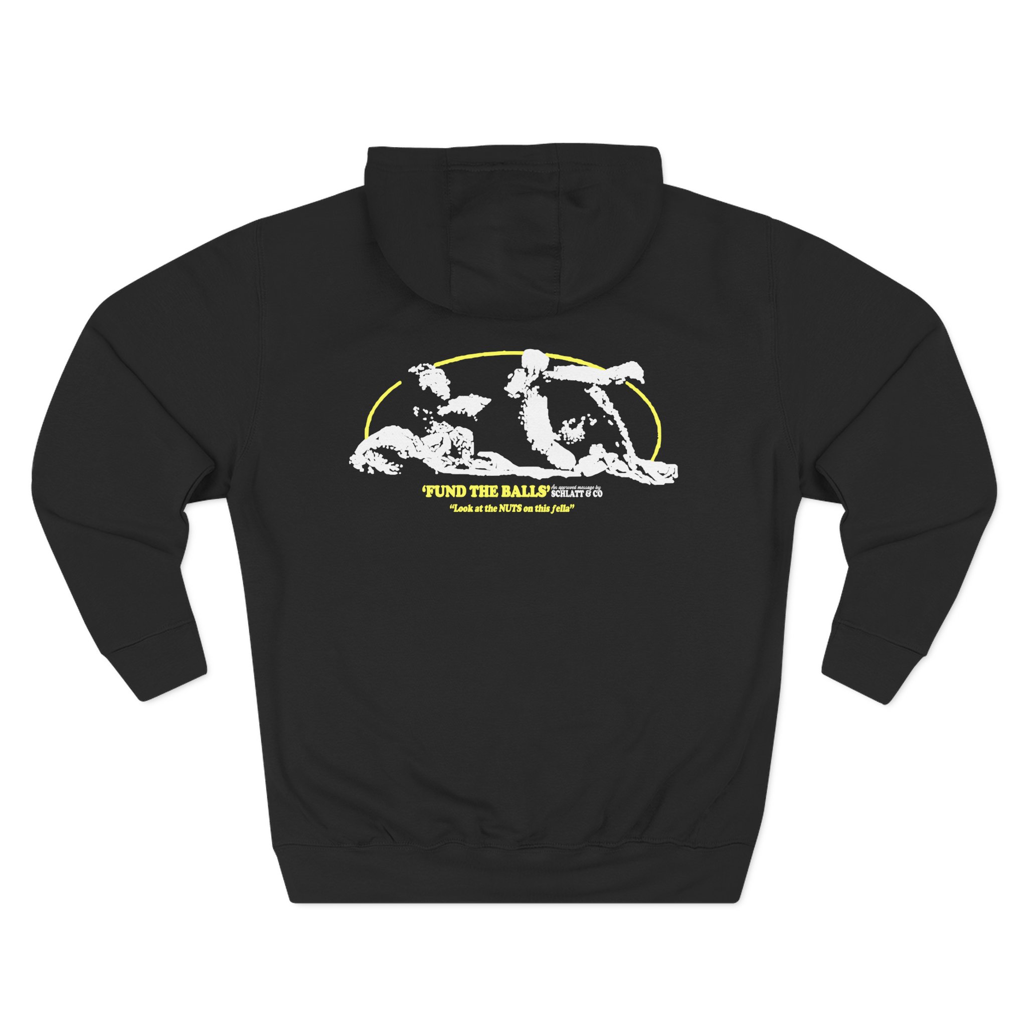Jschlatt Thunder Balls Fun The Balls Three-Panel Fleece Hoodie