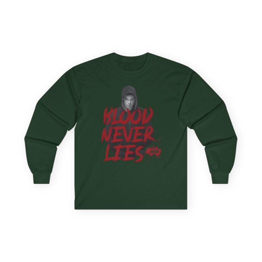 Dexter Blood Never Lies Unisex Ultra Cotton Long Sleeve Tee