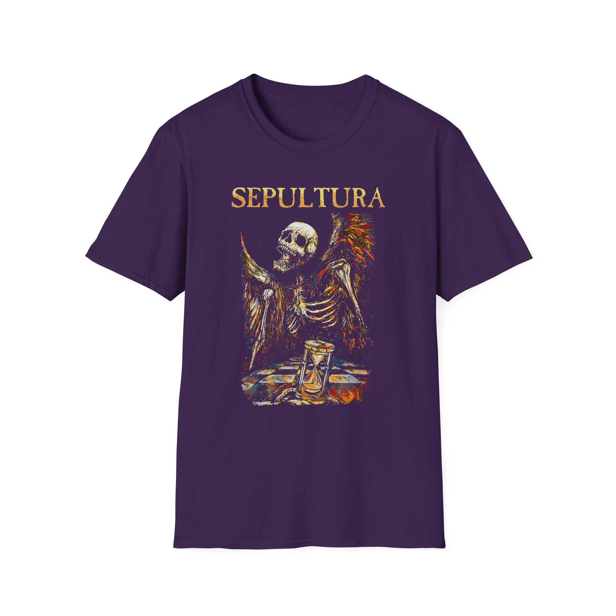 Sepultura Hourglass Unisex Softstyle T-Shirt