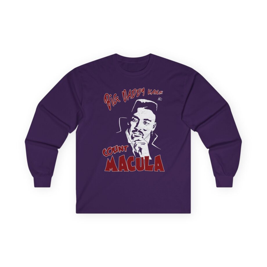 Big Daddy Kane Count Macula Unisex Ultra Cotton Long Sleeve Tee